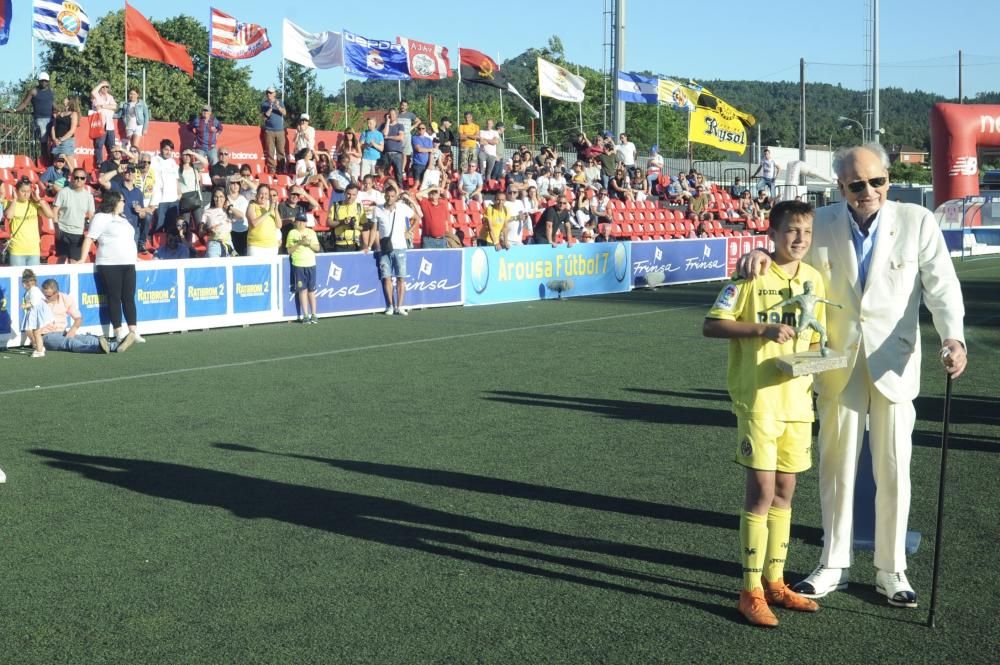 Los jóvenes del Submarino Amarillo doblegaron en la final a la Roma, que debutaba en el torneo.