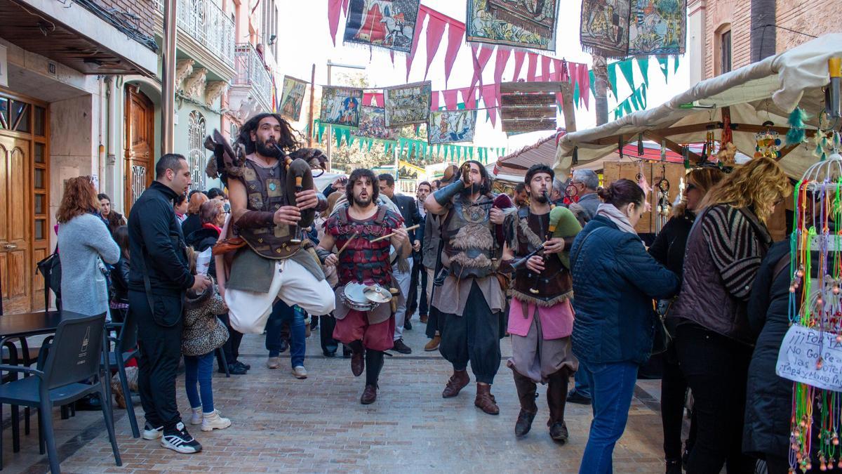 Una imagen de la feria de San Sebastián de Alfafar de otros años