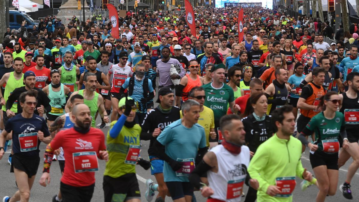 La Media Maratón de Barcelona 2022 vuelve a llenar las calles de la ciudad