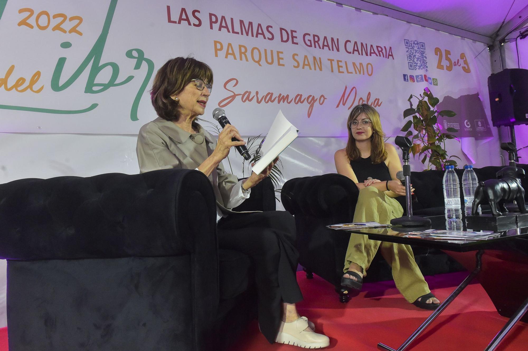 Pilar del Río, en la Feria del Libro de Las Palmas de Gran Canaria