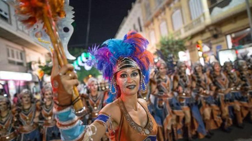 Una imagen de los festejos de Moros y Cristianos de 2016.