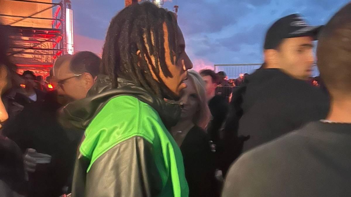 Koundé, entre los VIP's culés del concierto privado de Travis Scott