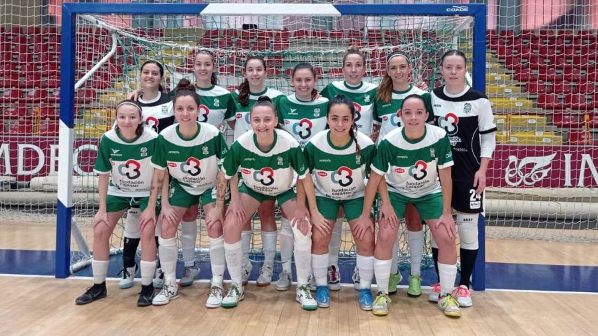 Formación del Deportivo Córdoba contra el Martos.