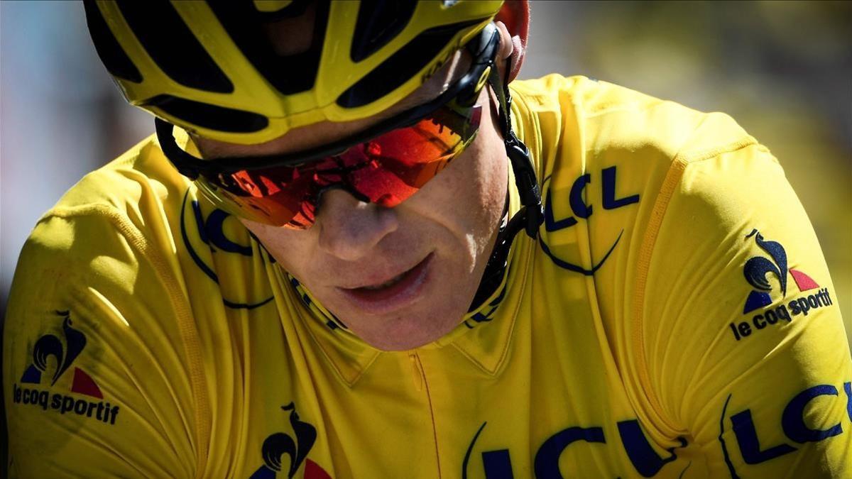 Chris Froome, consumidor de 'Ventoline'.