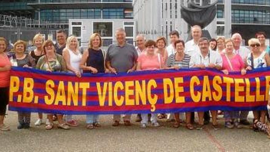 La Penya Blaugrana de Sant Vicenç de Castellet fa un viatge a Alsàcia