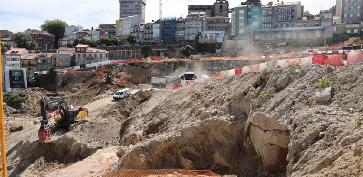 La obra del Barrio do Cura reunirá a casi 500 trabajadores en el pico de actividad