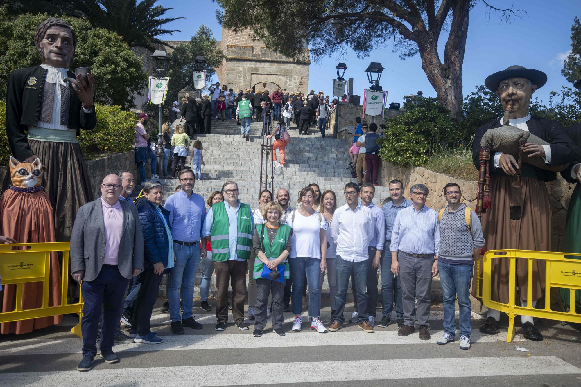 Diumenge de l'Àngel en el castillo de Bellver