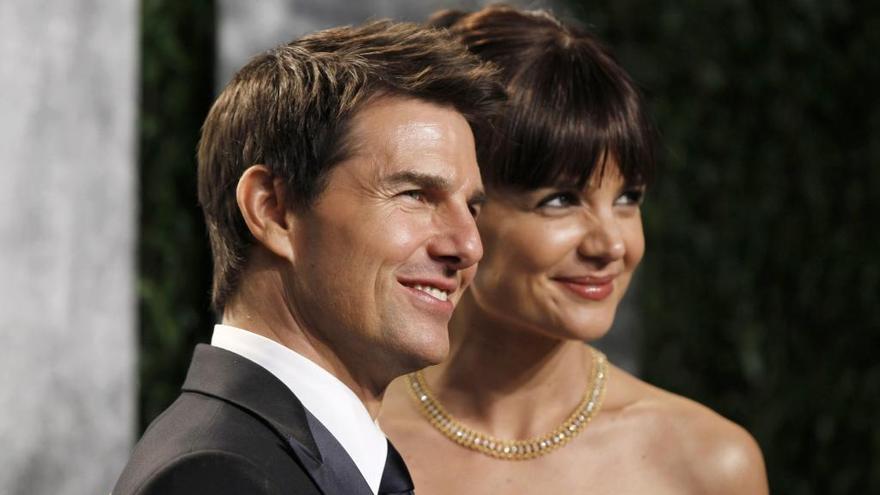 Tom Cruise y Katie Holmes.