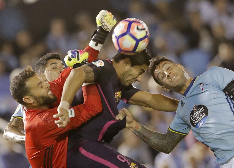 Las imágenes del Celta - Barcelona