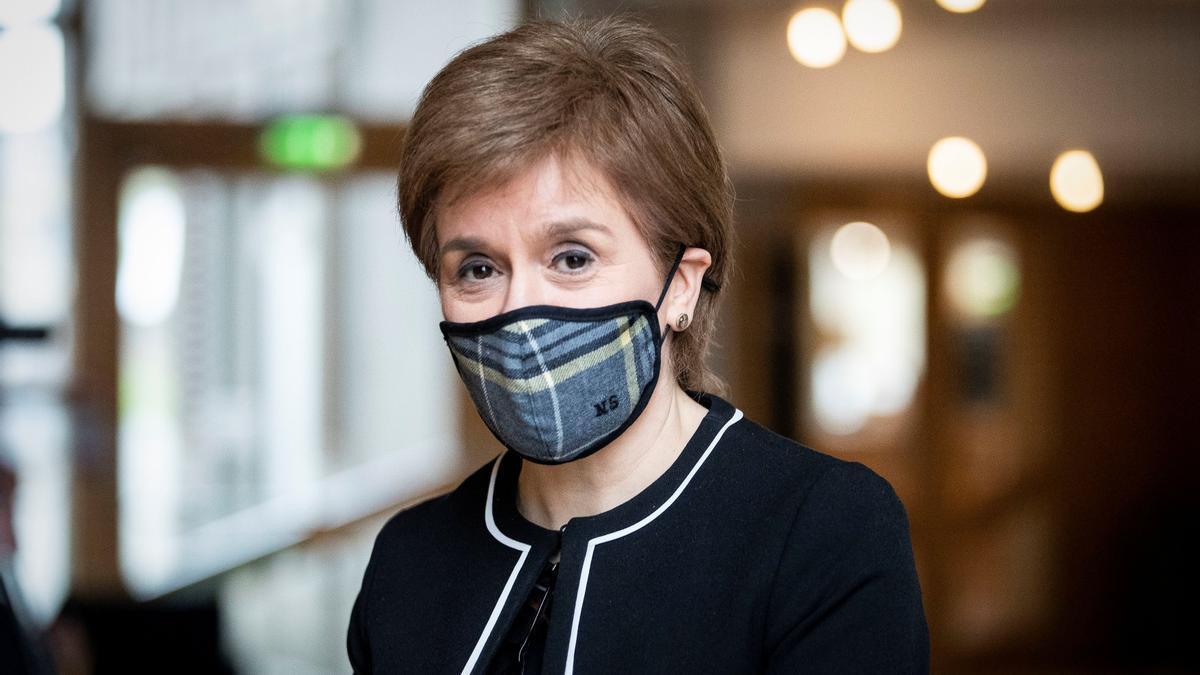 La ministra principal de Escocia, Nicola Sturgeon.