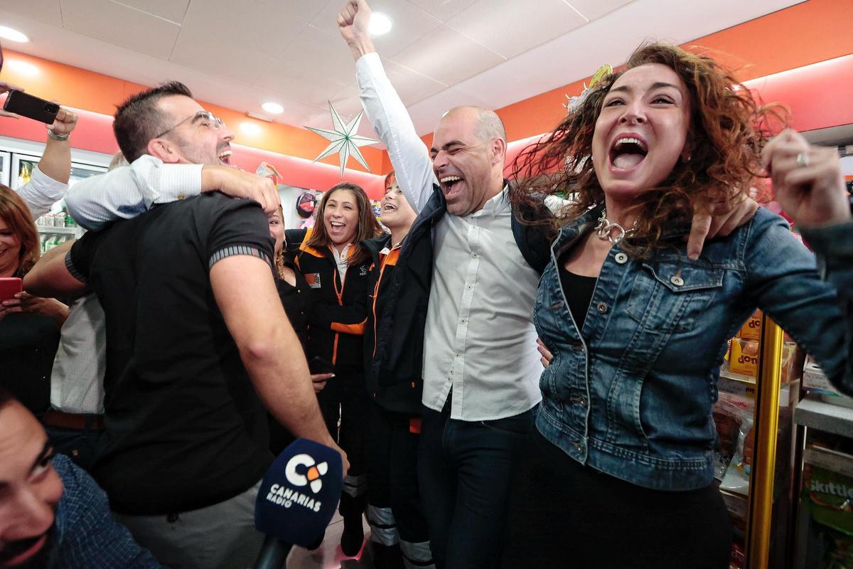 El Gordo premia a Tenerife