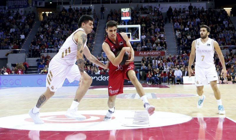 Partido del Casademont contra el Real Madrid