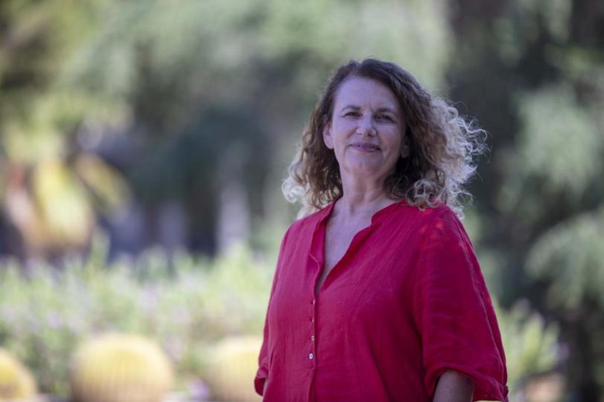 Margalida Ramis, directora de Grupotel, en el Gran Vista, en Can Picafort, donde están las oficinas centrales de la cadena.