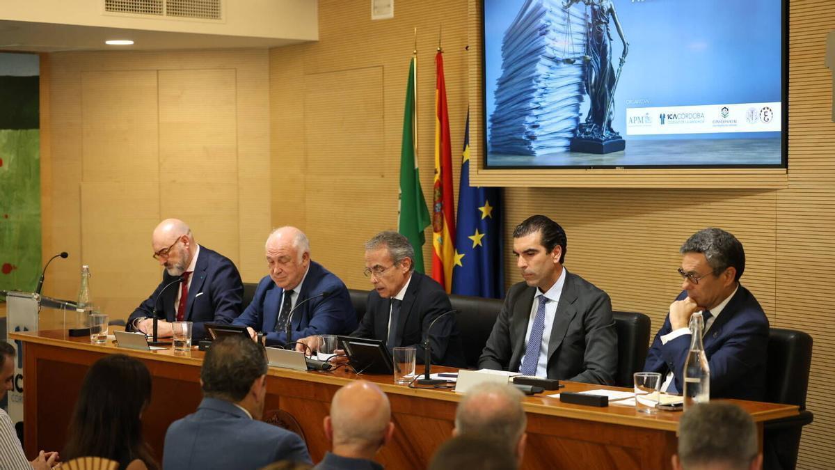 Jornada sobre actualidad de la Justicia en el Colegio de la Abogacía de Córdoba.