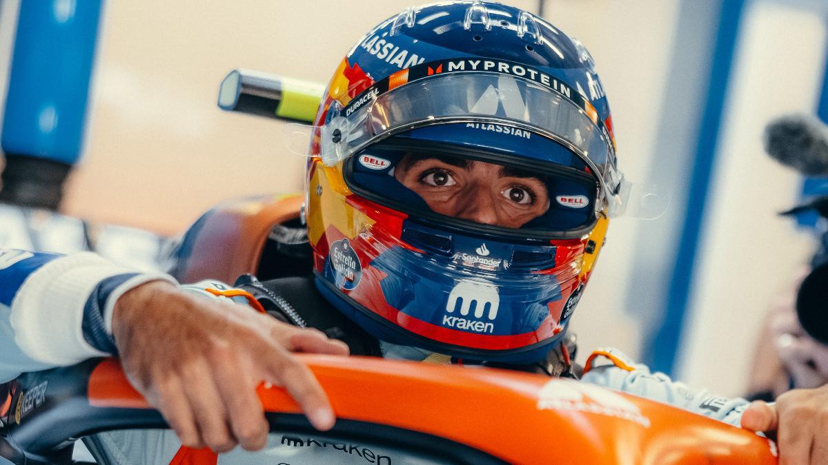 Sainz, con nuevos colores este fin de semana en Brasil