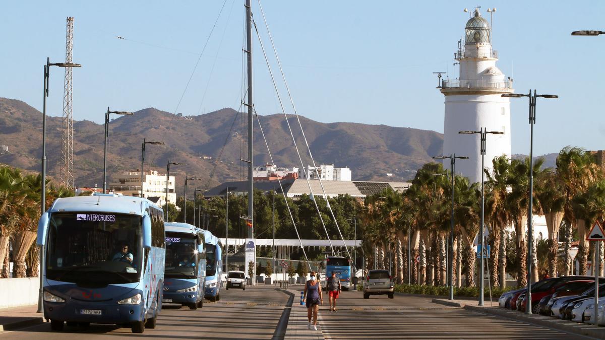 Llega el primer crucero internacional al puerto de Málaga tras la pandemia