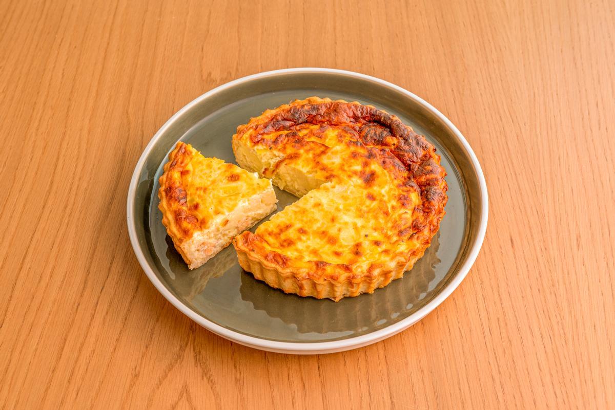 Una 'quiche lorraine'.