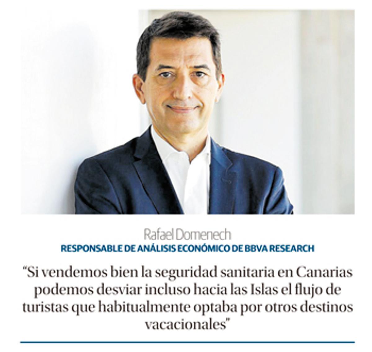Rafael Domenech, responsable de Análisis Económico de BBVA Research