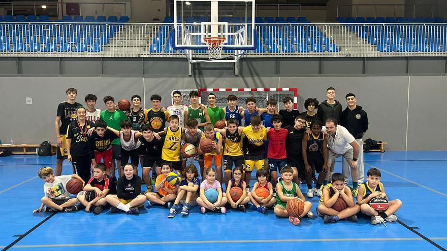 VÍDEO: Así es un entrenamiento con el Club Baloncesto Siero