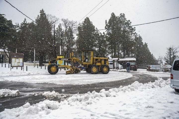 NIEVE EN LA CUMBRE