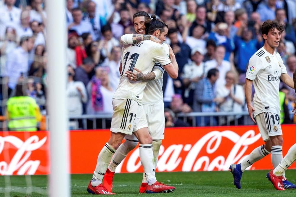 El Real Madrid - Celta, en imágenes. // EFE | R. Jiménez