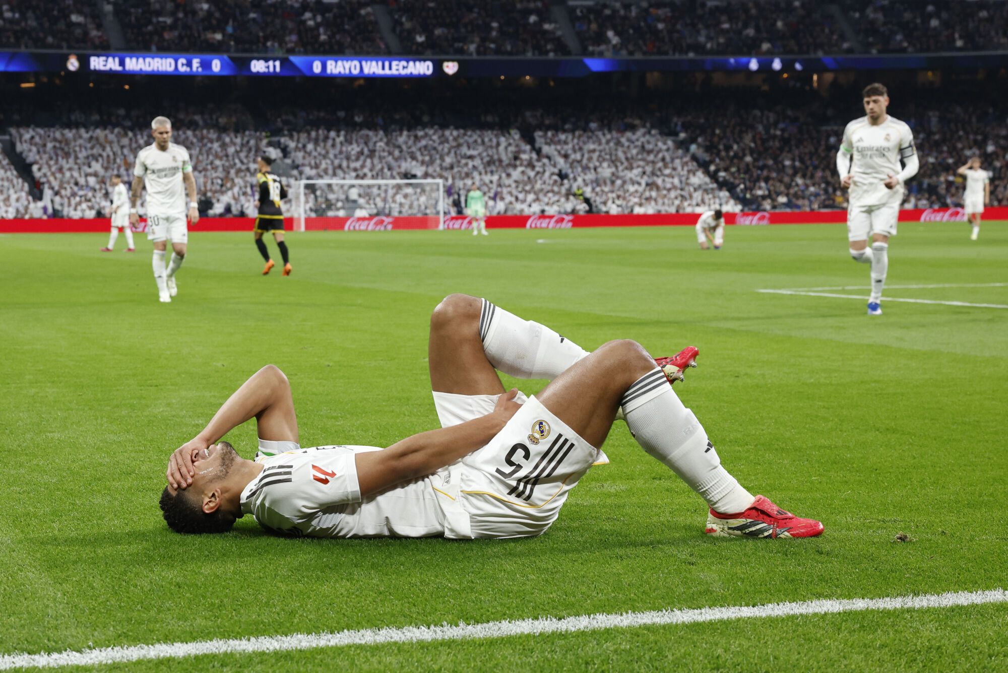 Jude Bellingham: lesión con el Real Madrid y partidos de baja