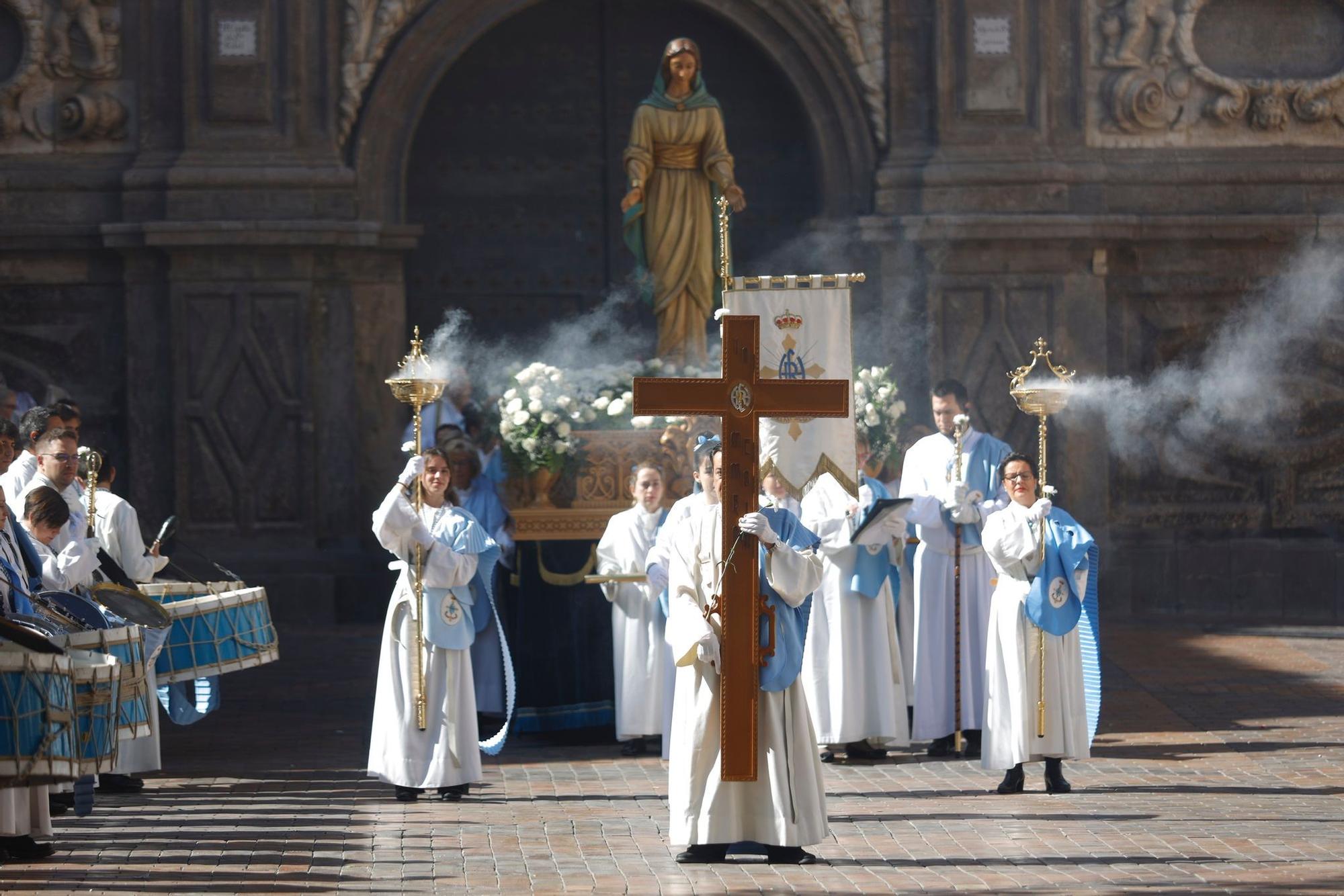 En imágenes | Procesión del Domingo de Resurrección en Zaragoza