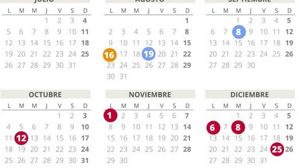 Calendario laboral en Málaga 2021: los puentes que llegan hasta final de año