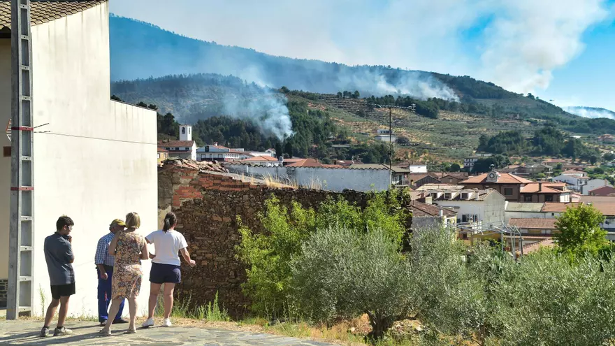 VÍDEO | Crónica del incendio de Las Hurdes desde Caminomorisco