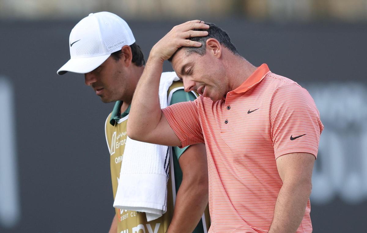 Rory McIlroy se tuvo que conformar con la cuarta plaza en Dubai