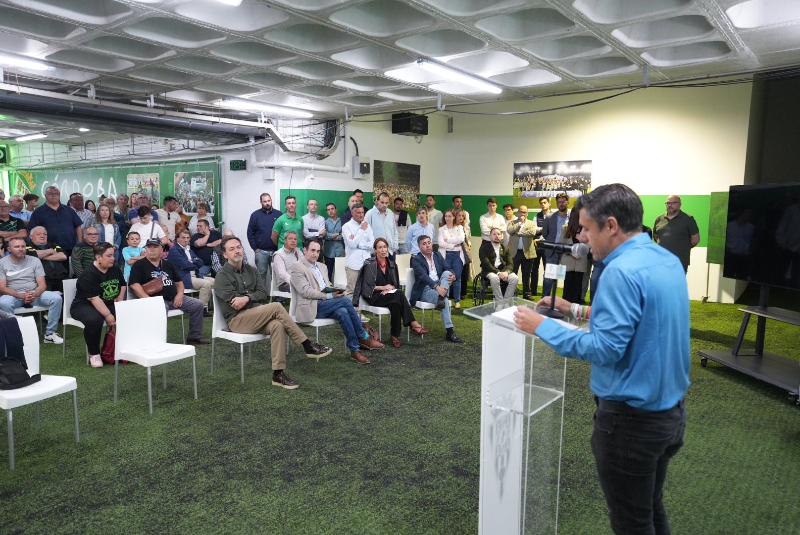 La presentación de la Federación de Peñas del Córdoba CF, en imágenes