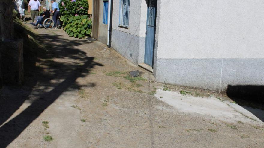 La intransitable calle para doña Ana en un pueblo de Sanabria