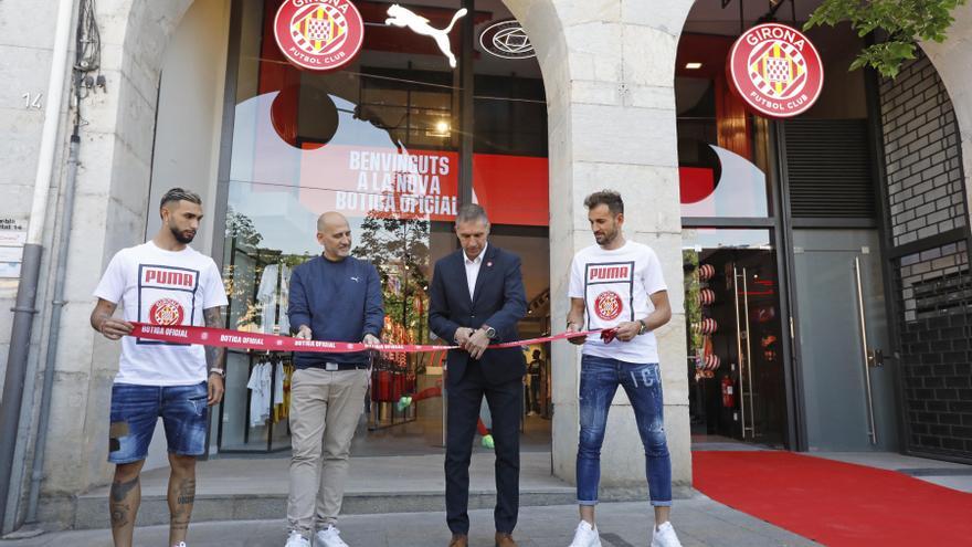 Inauguració de la botiga del Girona FC