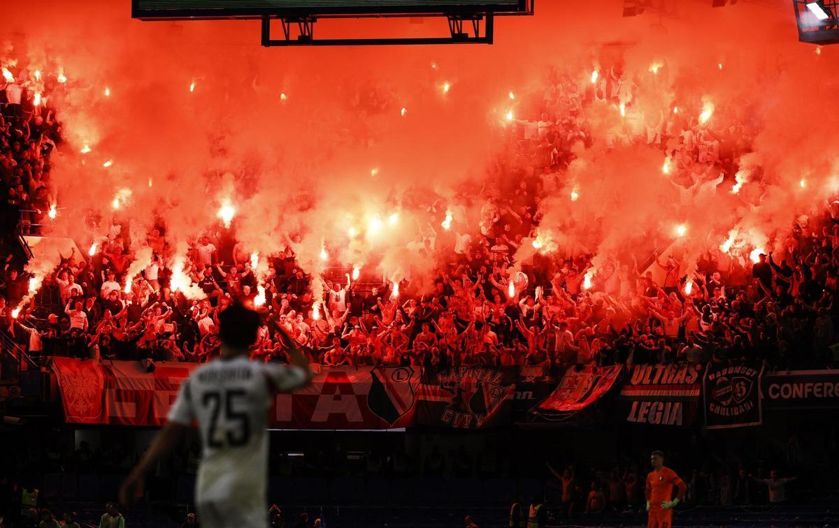 Así lucía Stamford Bridge con la visita del Legia