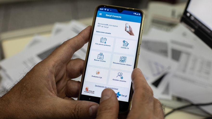 Ya se puede solicitar autocita para vacunarse en la aplicación SacylConecta