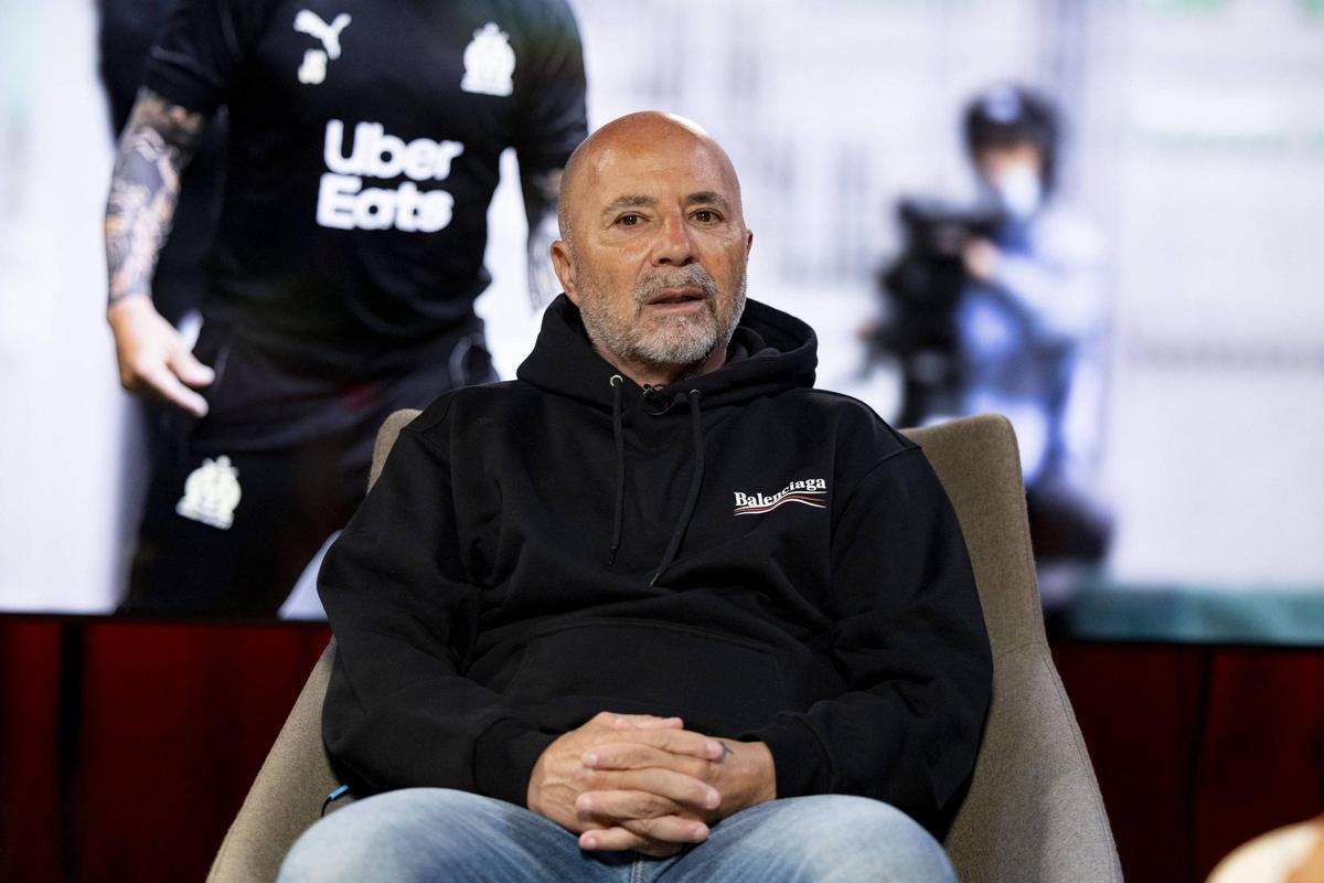 Jorge Sampaoli en los estudios de SPORT