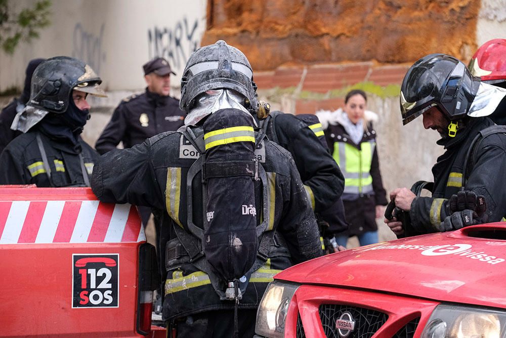 Incendio en los Juzgados de Ibiza