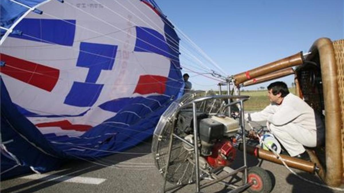 Uno de los globos de la igualadina Ultramagic.