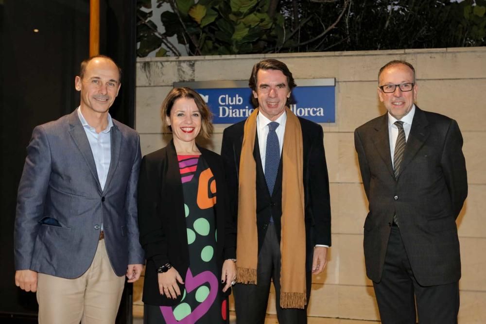 José María Aznar interviene en el Club Diario de Mallorca