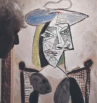 "Picasso branco no recordo azul"