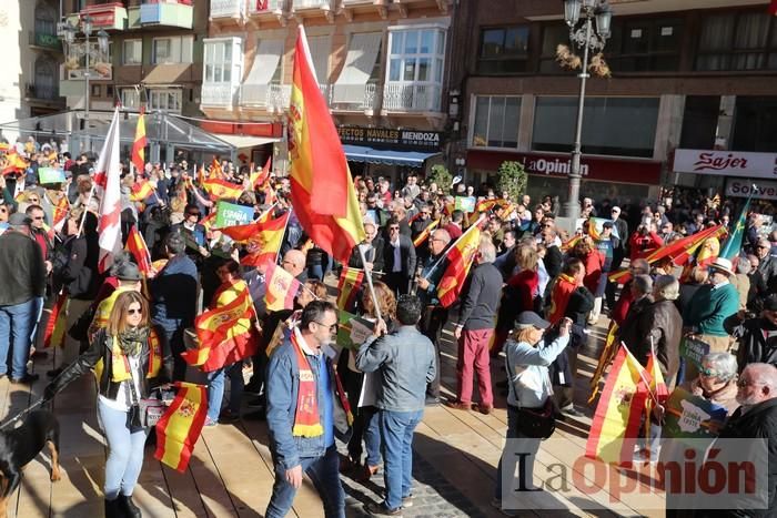 Concentración 'España existe' en Cartagena