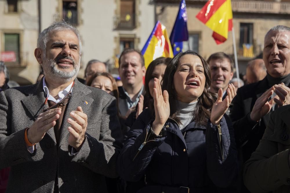 Ciutadans amb Inés Arrimadas fan un acte de partit a Amer