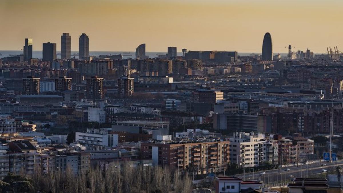 Vista panoràmica de Barcelona