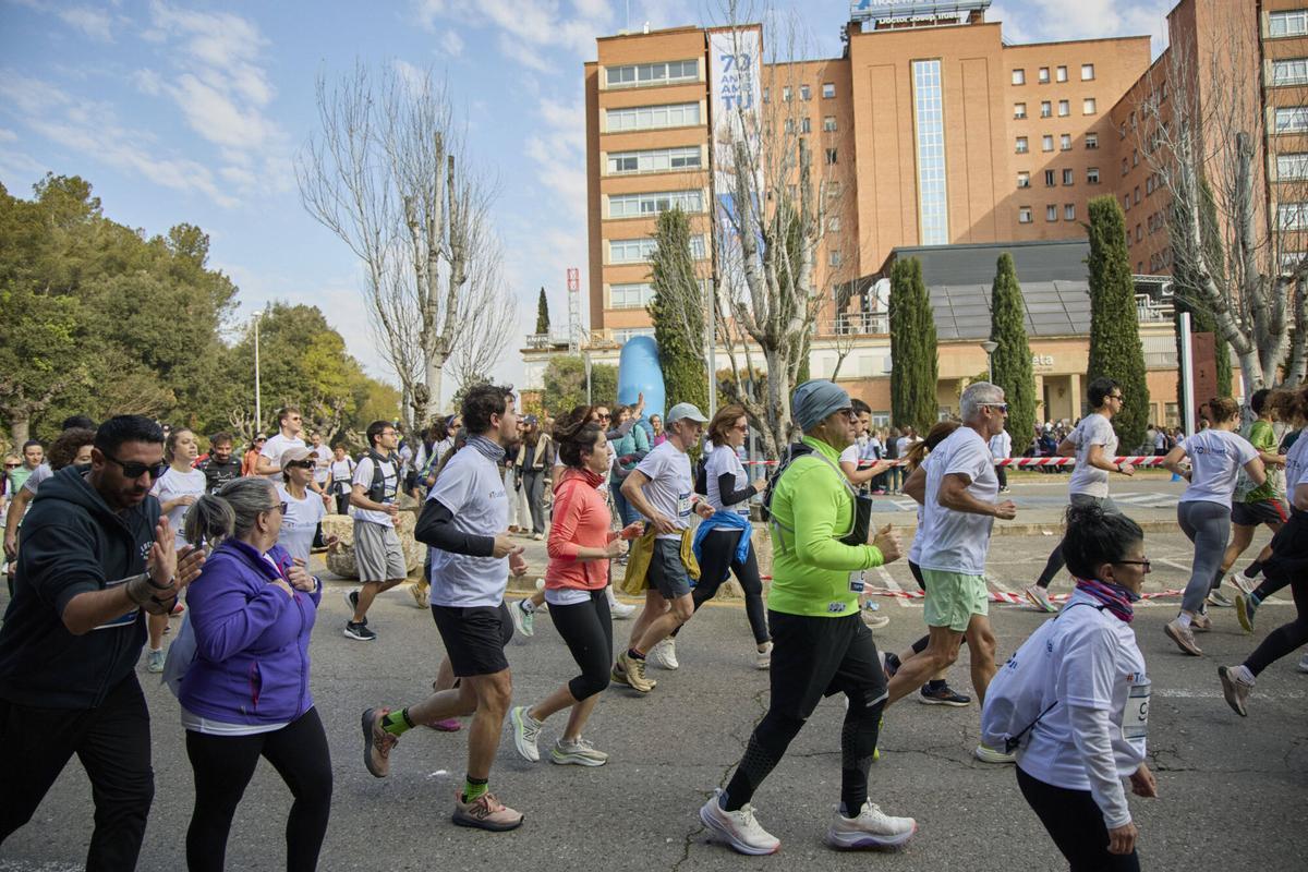 Les imatges de la Marxa Solidària pels 70 anys del Trueta