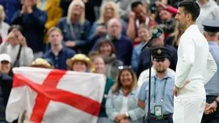 Djokovic vacila al público: "Ganó Inglaterra, por eso os quedasteis"