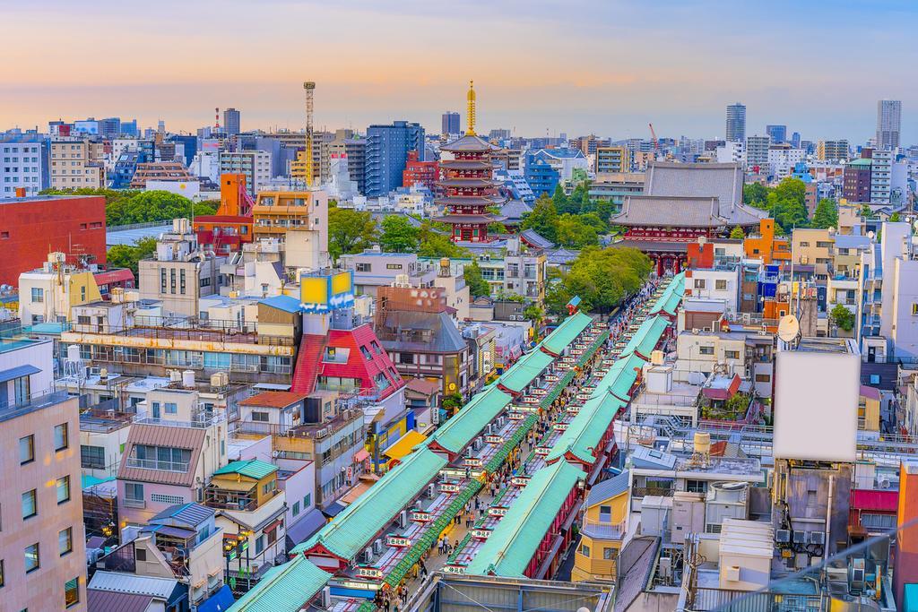 Calle Nakamise, Tokio.