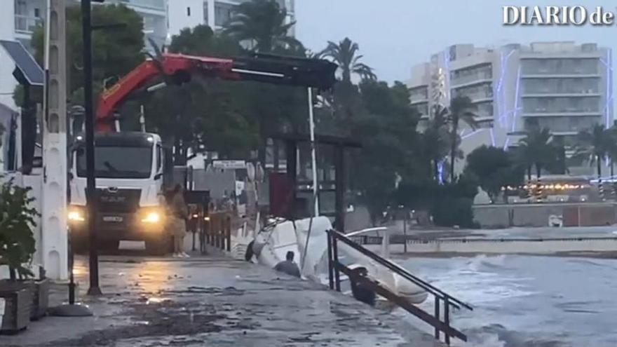 Descubre el video de las embarcaciones afectadas por la DANA en Ibiza