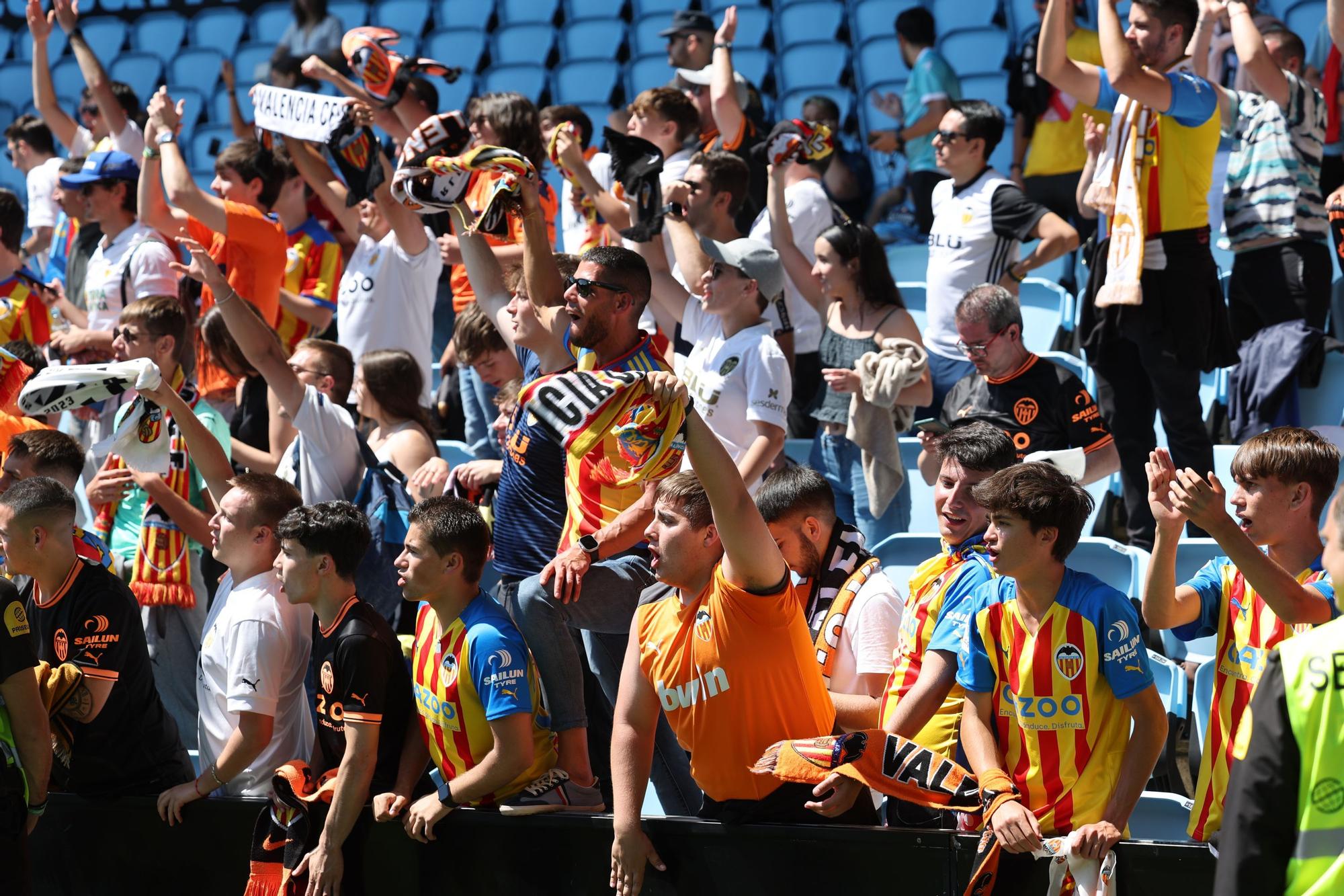 Las mejores imágenes del Celta - Valencia