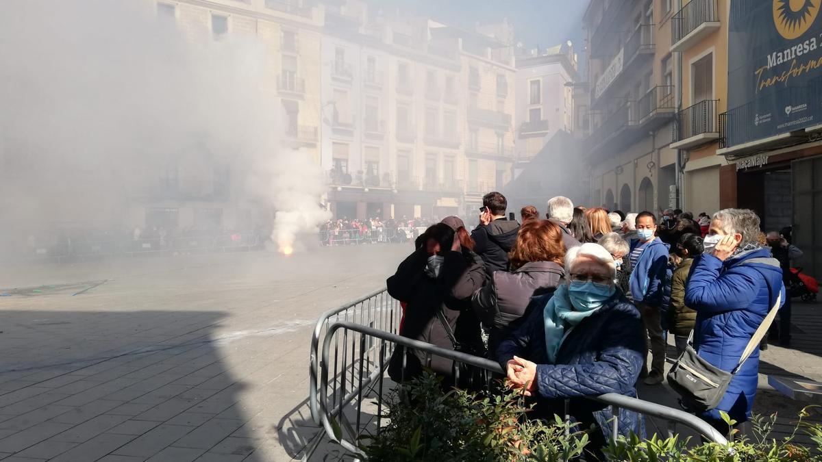 Tronada Manresana a càrrec de Pirotècnia Peñarroja