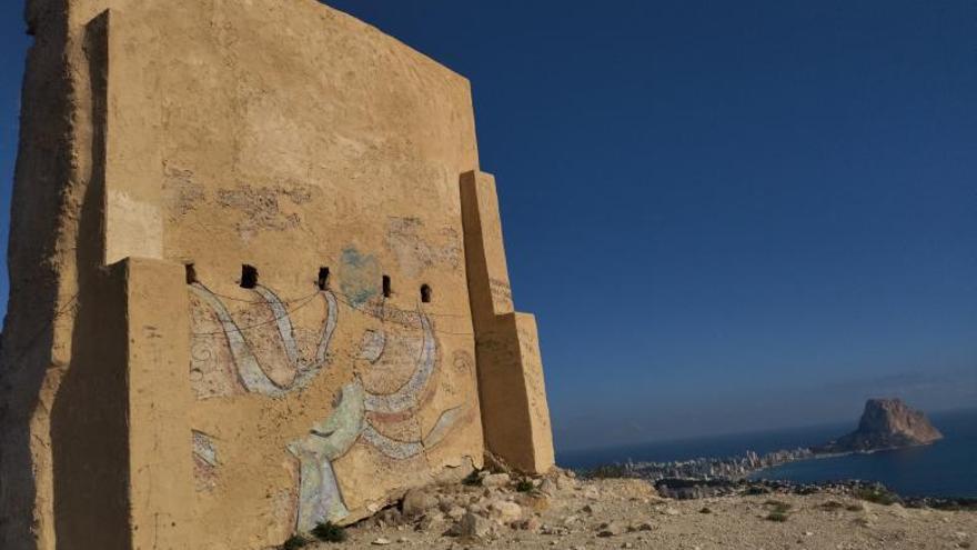 El «Castellet» o la fascinante historia de una pared con pintadas en Calp
